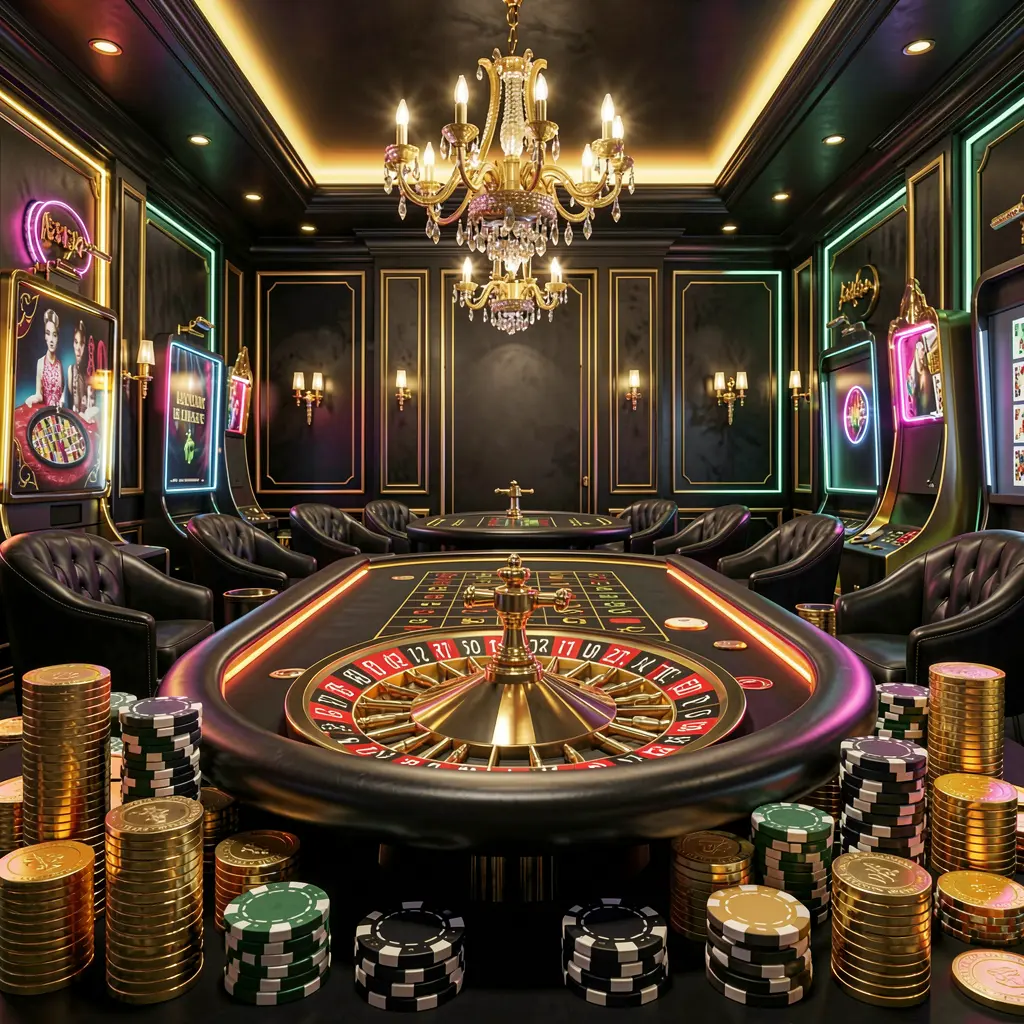 Spanduk utama kasino daring SPN888 yang menampilkan aula kasino mewah dengan meja rolet, chip poker, koin emas, dan lampu neon bercahaya dalam suasana premium hitam dan emas Spanduk utama kasino daring SPN888 yang menampilkan aula kasino mewah dengan meja rolet, chip poker, koin emas, dan lampu neon bercahaya dalam suasana premium hitam dan emas